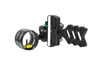 Axcel® AccuHunter Slider Sight Single pin with AV Hunter Scope -  green  - .010" Fiber