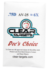 AV25 Clear Targets Doc's Choice Lens