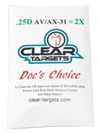 AV31 Clear Target Doc's Choice Lens
